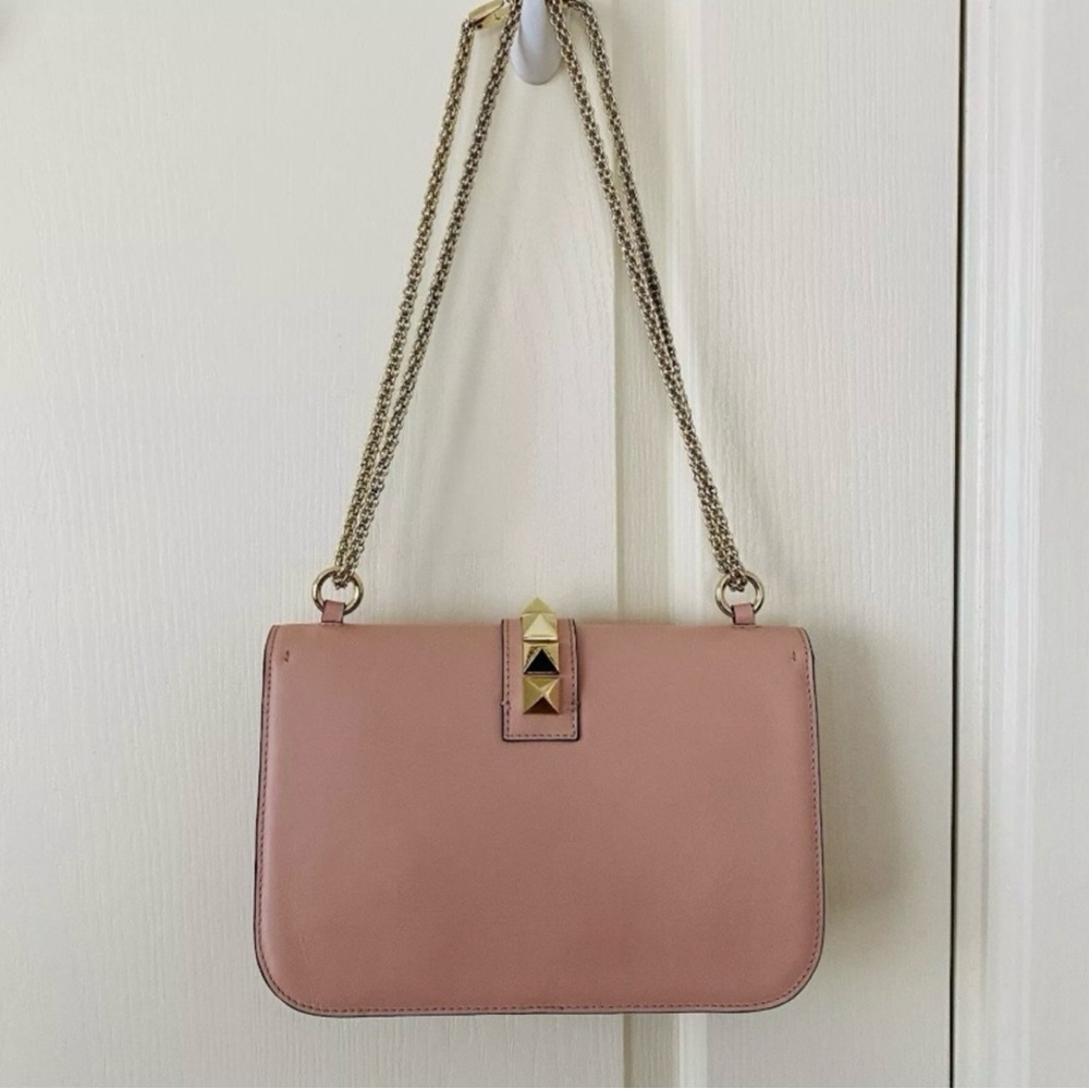 VALENTINO ROCKSTUD GLAM LOCK FLAP BAG - Picture 8 of 12